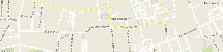 Mappa della impresa unicraft srl a MONTEBELLUNA