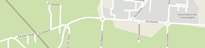 Mappa della impresa faccin di faccin e guadagnin snc a TREBASELEGHE