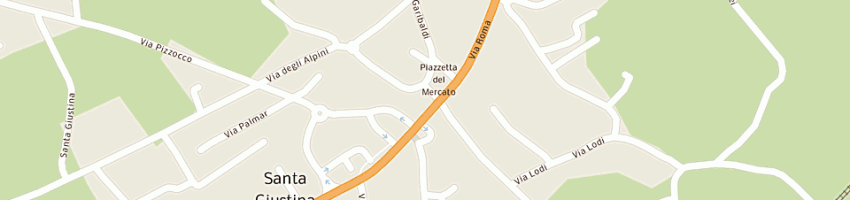 Mappa della impresa patronato acli caaf a SANTA GIUSTINA