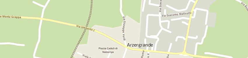 Mappa della impresa floricoltura ligure snc a ARZERGRANDE