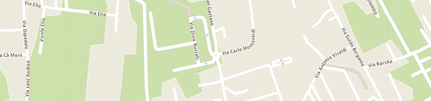Mappa della impresa veneto banca scpa a MONTEBELLUNA