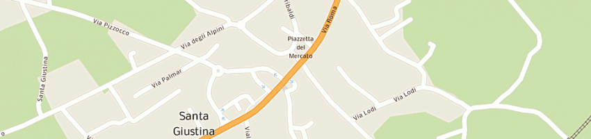 Mappa della impresa de min marina a SANTA GIUSTINA