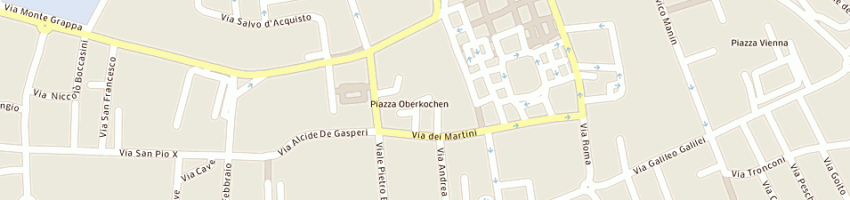 Mappa della impresa crt studio sas di pini gabriele e c a MONTEBELLUNA