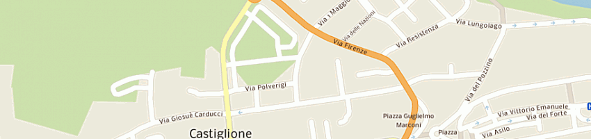 Mappa della impresa effepi srl a CASTIGLIONE DEL LAGO