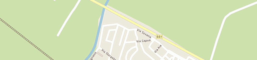 Mappa della impresa sporting club europa a CERVETERI