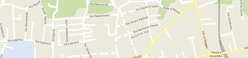 Mappa della impresa tcpm teatro cine polin montebelluna srl a MONTEBELLUNA