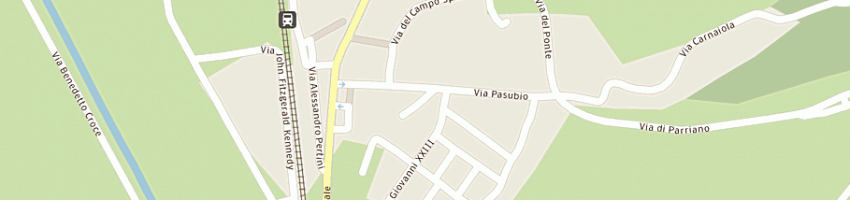 Mappa della impresa secomo srl a FABRO
