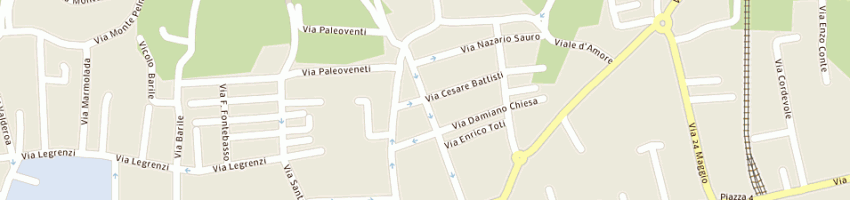 Mappa della impresa caffe' teatro di brunello andrea e c snc a MONTEBELLUNA