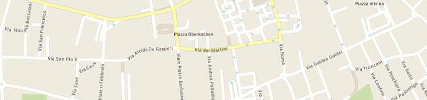 Mappa della impresa patronato acli a MONTEBELLUNA