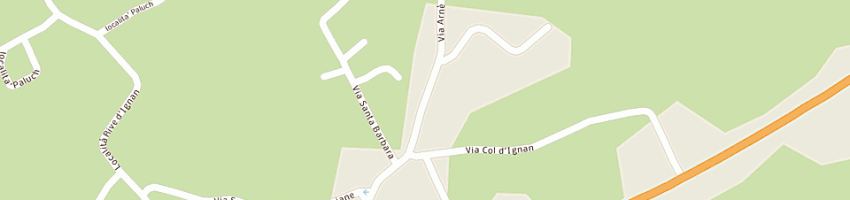 Mappa della impresa dalla rosa ugo a SANTA GIUSTINA