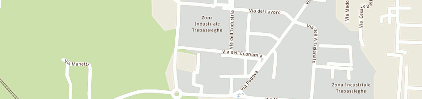 Mappa della impresa ffg frani fashion group di frani antonella a TREBASELEGHE
