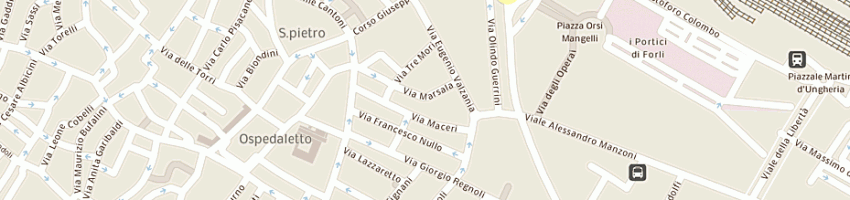 Mappa della impresa anioc a FORLI 