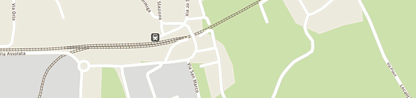 Mappa della impresa casagrande rino a SANTA GIUSTINA