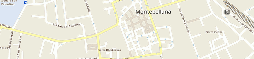 Mappa della impresa brunello annamaria a MONTEBELLUNA