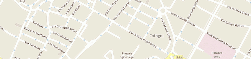 Mappa della impresa rivizzigno geom vincenzo rivizzigno pi nicola rivizzig studio tecnico a FORLI 