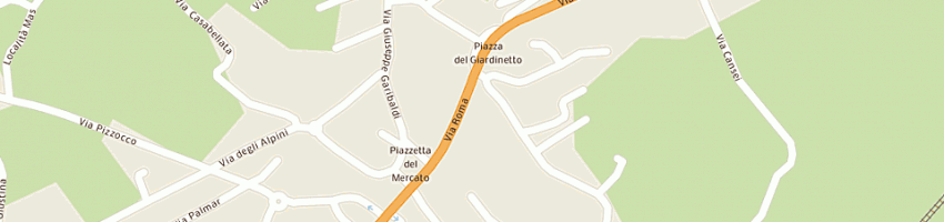Mappa della impresa bar embassy di colle selena e c sas a SANTA GIUSTINA