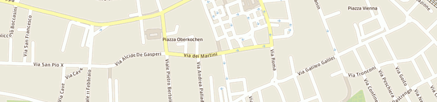 Mappa della impresa libreria zanetti a MONTEBELLUNA