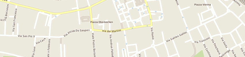 Mappa della impresa acomac srl a MONTEBELLUNA