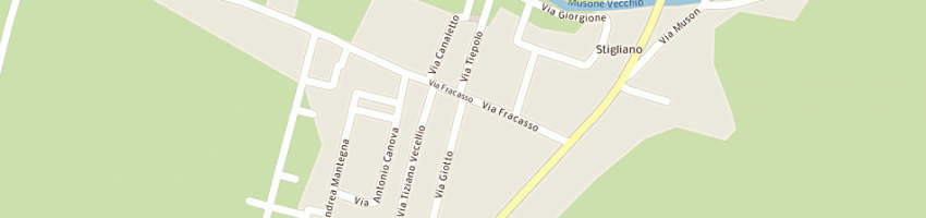 Mappa della impresa zaniol srl a SANTA MARIA DI SALA
