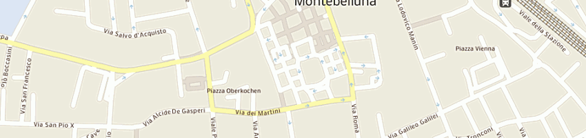 Mappa della impresa prhomo srl a MONTEBELLUNA