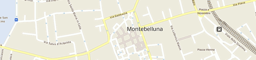 Mappa della impresa merlo renzo di merlo carla a MONTEBELLUNA