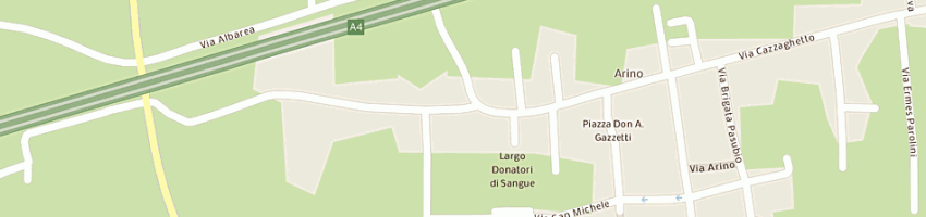 Mappa della impresa merusca (srl) a DOLO