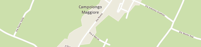 Mappa della impresa carraro rosanno a CAMPOLONGO MAGGIORE