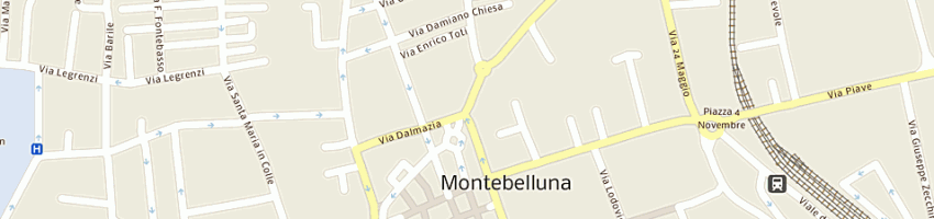 Mappa della impresa COMMERCIAL CALZA SRL
