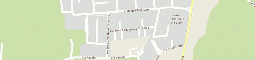 Mappa della impresa costruzioni baldan spa a FOSSO 