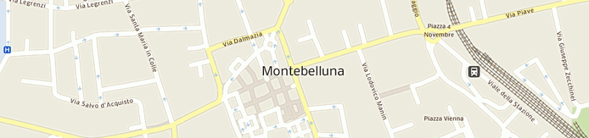 Mappa della impresa tito sas di florian f e c a MONTEBELLUNA