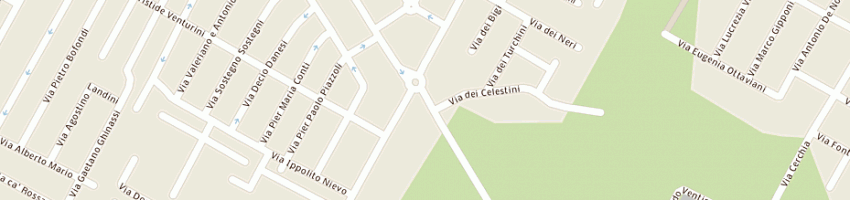 Mappa della impresa riparazione auto msg di minotti ferrante e c sdf a FORLI 