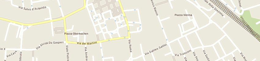 Mappa della impresa banca popolare di vicenza scparl a MONTEBELLUNA