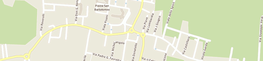 Mappa della impresa car srl a FOSSO 