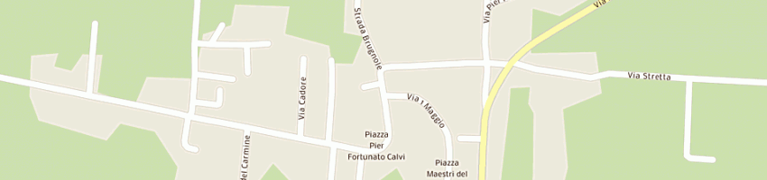 Mappa della impresa malvestio francesco a NOALE