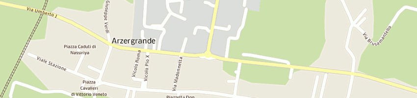 Mappa della impresa de bernardi andrea a ARZERGRANDE