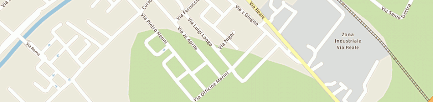Mappa della impresa visani roberto a ALFONSINE