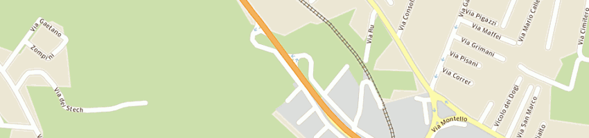 Mappa della impresa geofin di g girardi e c (sas) a MONTEBELLUNA