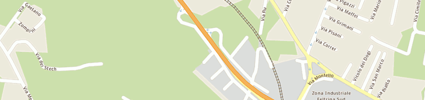 Mappa della impresa max snc a MONTEBELLUNA