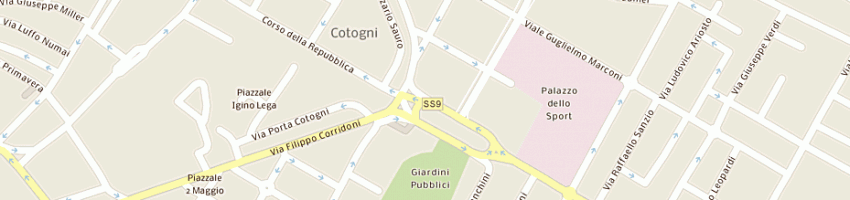 Mappa della impresa collina maria angela a FORLI 