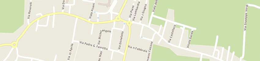 Mappa della impresa vanuzzo interni e design srl a FOSSO 