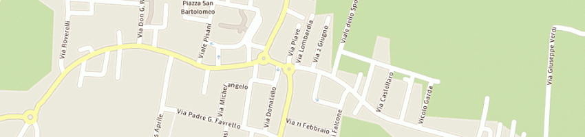 Mappa della impresa millennium data service sas a FOSSO 