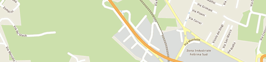 Mappa della impresa martin massimiliano a MONTEBELLUNA