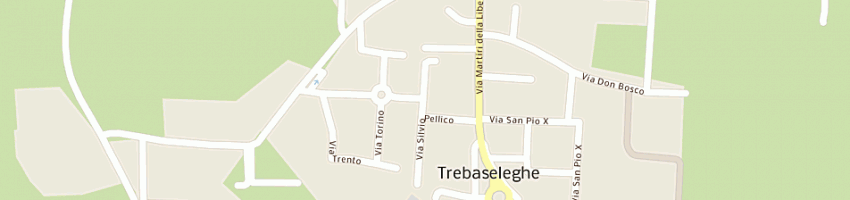 Mappa della impresa vedovato alessandro a TREBASELEGHE