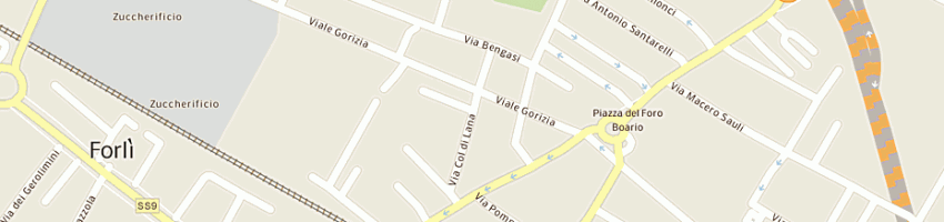 Mappa della impresa gramiacci elio a FORLI 