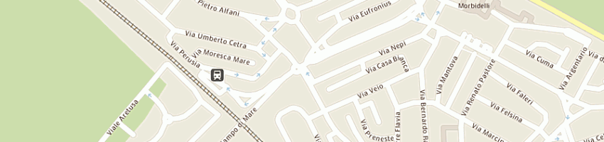 Mappa della impresa parrocchia s francesco d'assisi a CERVETERI