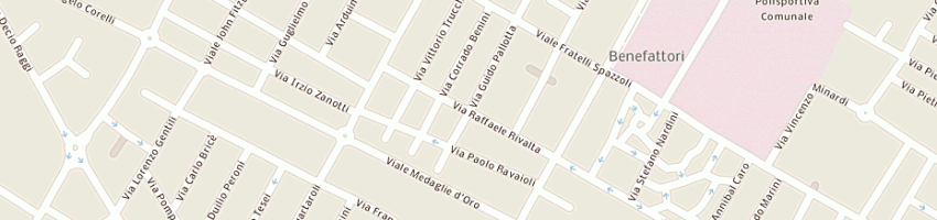 Mappa della impresa csc centro servizi contabili di gianquitto rita e c sas a FORLI 