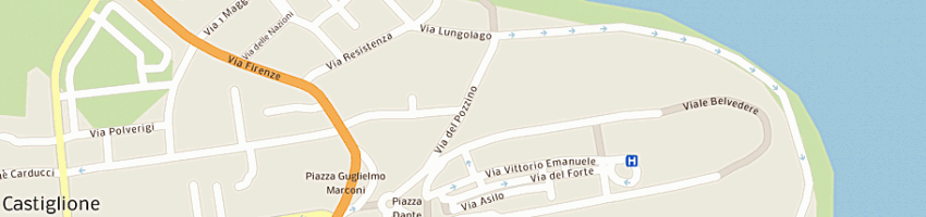 Mappa della impresa bistacchia alvaro a CASTIGLIONE DEL LAGO