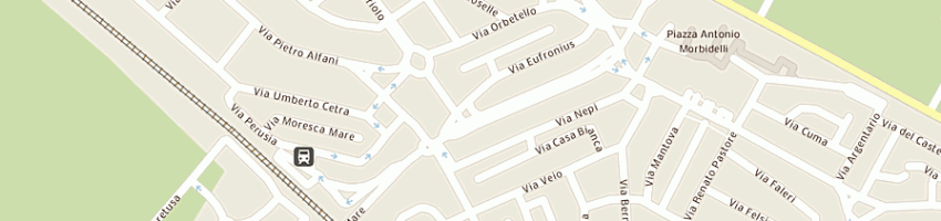 Mappa della impresa anselmi raniero a CERVETERI