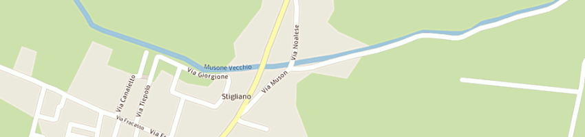 Mappa della impresa bugin michele a SANTA MARIA DI SALA