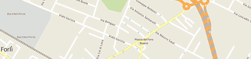Mappa della impresa virtual graphic di laghi andrea a FORLI 